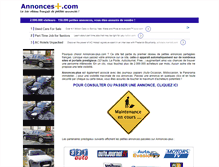 Tablet Screenshot of annonces-plus.com